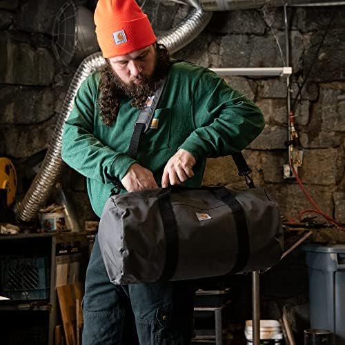 Carhartt Trade Series 2-in-1 Packable Duffel with Utility Pouch, Black, Medium (21.5-Inch) - Image 2