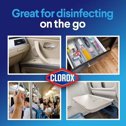 Clorox Disinfecting Wipes, Bleach Free Cleaning Wipes, Household Essentials, Fresh Scent, Moisture Seal Lid, 75 Wipes, Pack of 3 (New Packaging) - Image 7