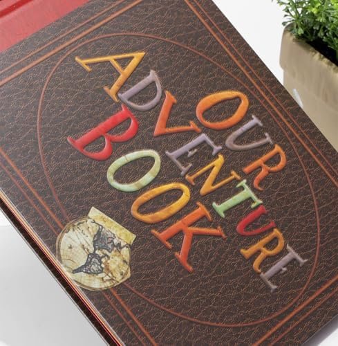 Scrapbook Photo Album,Our Adventure Book Scrapbook, Embossed Words Hard Cover Movie Up Travel Scrapbook for Anniversary, Wedding, Travelling, Baby Shower, etc (Adventure Book) - Image 3