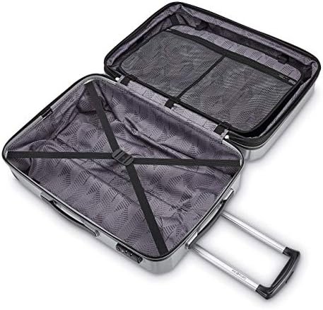 Samsonite Winfield 3 DLX Hardside Luggage with Spinners, Carry-On 20-Inch, Silver - Image 3