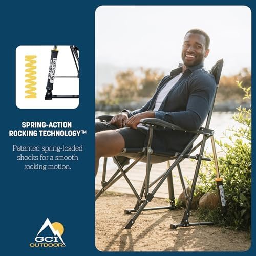 GCI Outdoor Rocker Camping Chair - Image 4