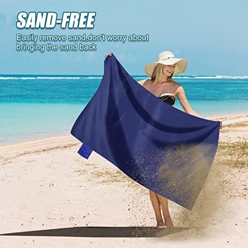 Odoland Beach Blanket Picnic Blanket, SandProof Waterproof Outdoor Pocket Blanket with Portable Bag, Foldable Lightweight Sand Free Quick Drying Beach Mat for Hiking Camping Picnics Travel Concert - Image 4