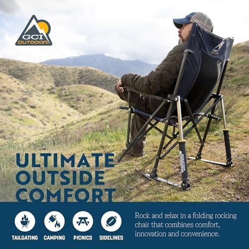 GCI Outdoor Rocker Camping Chair - Image 3