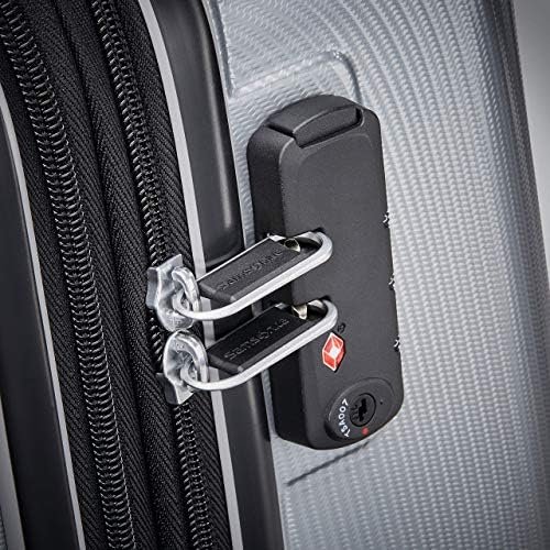 Samsonite Winfield 3 DLX Hardside Luggage with Spinners, Carry-On 20-Inch, Silver - Image 4