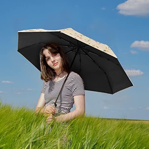 G4Free UPF 50+ UV Protection Large Travel Umbrella 42/46 Inch Auto Open Close Windproof Sun Blocking Umbrella - Image 8