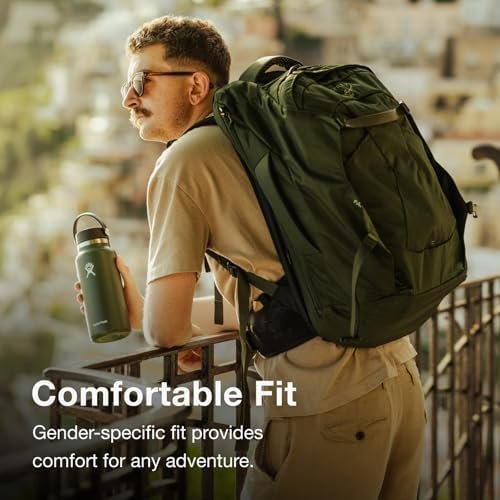 Osprey Farpoint 40L Men's Travel Backpack, Black - Image 5