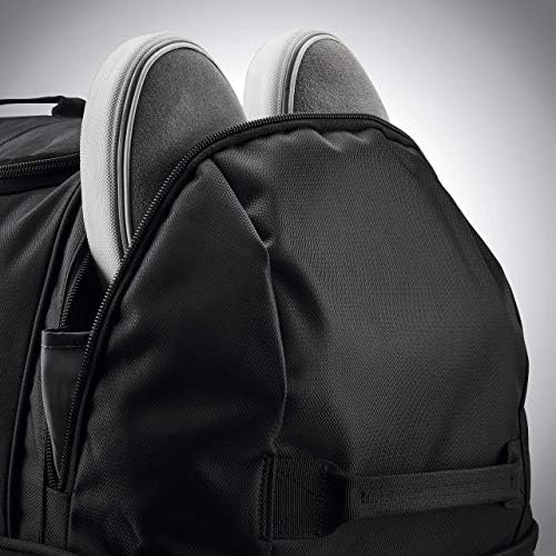 Samsonite Andante 2 Wheeled Rolling Duffel Bag, All Black, 28-Inch - Image 5