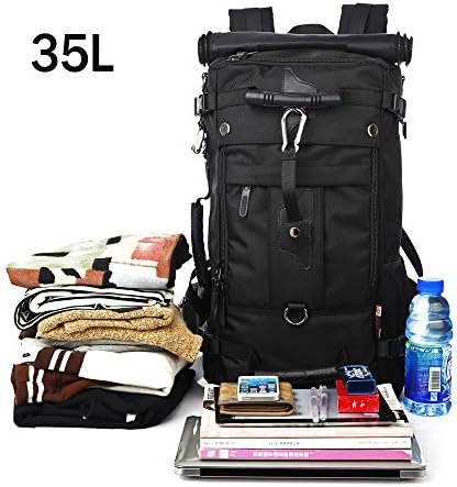 KAKA Travel Backpack, Carry On Backpack Durable Convertible Duffle Bag Fit for 15.6 Inch Laptop for Men and Women(Medium 35L) - Image 3