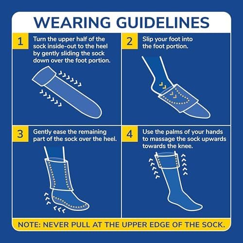 Dr. Scholl's Women's Graduated Compression Knee High Socks-Comfort and Fatigue Relief-Mild 8-15 mmHg - Image 5