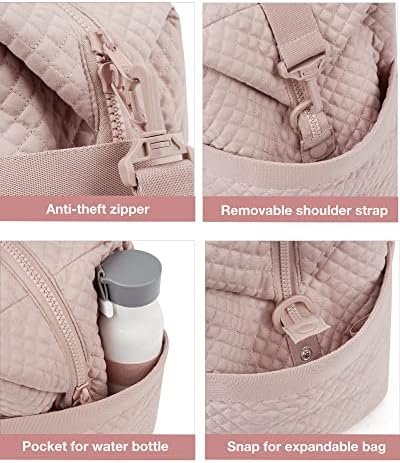 BAGSMART Large Gym Bag with Yoga Mat Buckle, Weekender Overnight Bag for Women, Travel Duffle Bag for Travel Essentials, Carry On Tote Bag Hospital Bag for Labor and Delivery - Image 5