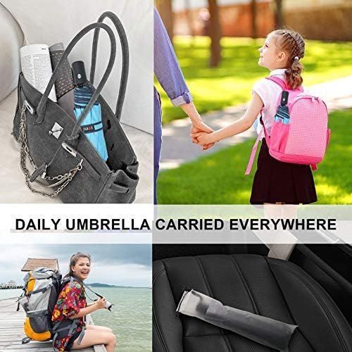 Factory Outlet Automatic Open Close Portable Lightweight Travel Umbrella Parasol Outdoor Sun & Rain All Weather Umbrella (Sky Blue) - Image 7