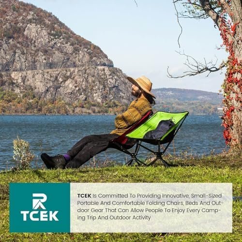 2024 Newest Swivel Portable Chair - Small Compact Collapsible Folding Chairs for Adults, Setup in 8 Seconds, Lightweight Outdoor Backpack Chair for Camping, Travel, Hiking, Beach, Support 300 LBS - Image 9