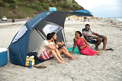 Versa-Brella UPF 50+ Personal Sun Shade - Portable Umbrella for Sports & Outdoors - Secure Clamp, 360-Degree Swivel Adjustable Position for Maximum Sun Protection - Compact with Carry Case - Image 4