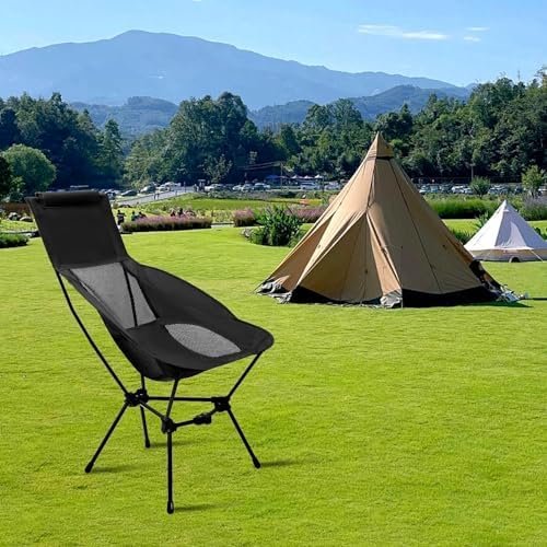 QUINEEHOM Camping Chairs, Folding Camping Chairs for Adults with Storage Bag, Lightweight & Portable Backpacking Chair for Outdoor Hiking, Camping, Travel, Beach and Picnic - Image 2