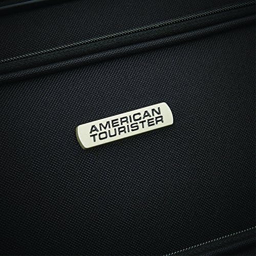 American Tourister Fieldbrook XLT Softside Upright Luggage, Black, 4-Piece Set (BB/WD/21/25 UP) - Image 5