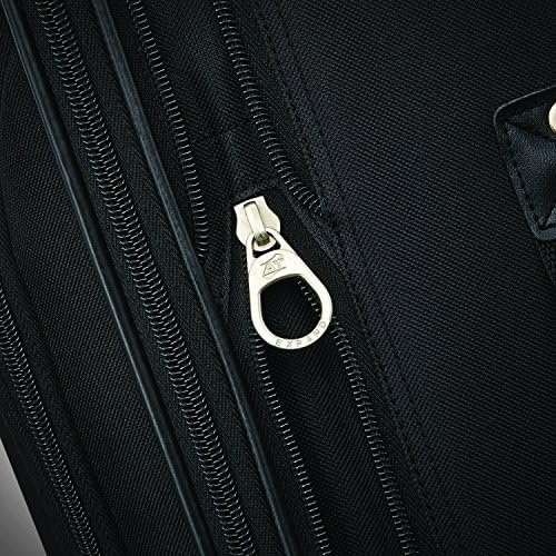 American Tourister Fieldbrook XLT Softside Upright Luggage, Black, 4-Piece Set (BB/WD/21/25 UP) - Image 3