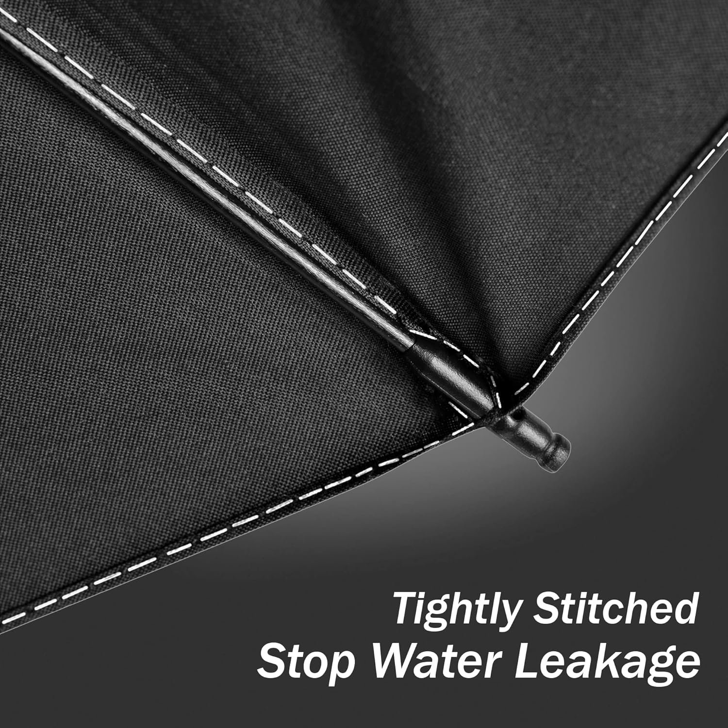 Travel Inverted Umbrella Compact Windproof- Automatic reverse Umbrellas for Rain - Folding Portable Teflon Coating 48inch Span, 10 Ribs Large Umbrella - Image 6